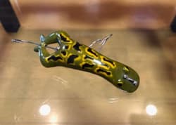 4 Set Heddon Luny Frog Old Lure Ship From Japan - Thumbnail 11