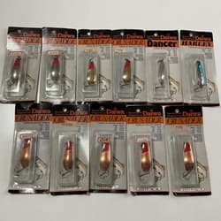 Very rare vintage Daiwa orange package spoons 11 pieces - Thumbnail 1