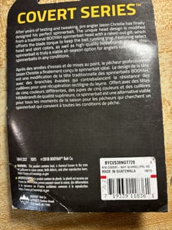 4 Booyah Covert Spinnerbaits 3/8oz.Willowleaf - Thumbnail 5