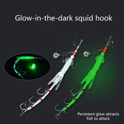 Squid Fishing Lure For Sea Fishing Trolling Wobbler Baits Fishing Accessories - Thumbnail 7