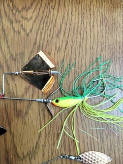 Spinnerbait, Bass Bait, Rubber Jig Bonus, Gamakatsu, D-zone, Evergreen - Thumbnail 4