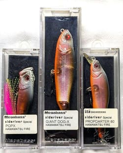 Hamamatsu Fire 3-Piece Set Megabass - Thumbnail 1