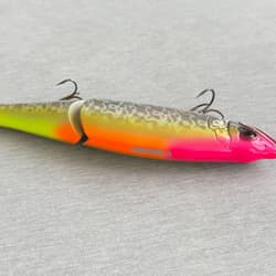 Joycro Magnum Jointed Swimbait with Hooks Used Small Damage - Thumbnail 3