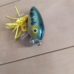 Strike King Spence Scout Vintage 1980s Unused Wood Lure - Thumbnail 4