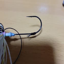 Handmade Chatterbait 1/2oz 2pcs AK Blade, Jackhammer Blade, Used - Thumbnail 5