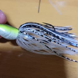 Handmade Chatterbait 1/2oz 2pcs AK Blade, Jackhammer Blade, Used - Thumbnail 7