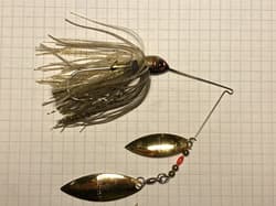 Set of 4 lures - BOOYAH Fishing Lure Spinnerbait Buzzbait VTG Bait Bass Pike - Thumbnail 4