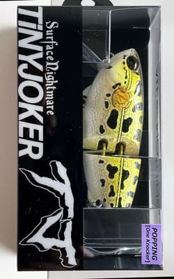 Tiny Joker Frog Pocket Popper 3.6" Stress Toy Used - Thumbnail 2