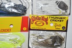 6 lures strike king thunder cricket bladed vibrating swim jig 1/2oz assortment - Thumbnail 4