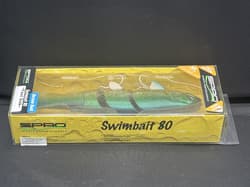 Spro BBZ-1 Swimbait 80 Fast Sink 8" Ocean Bait Hot Dorado Fishing Lure NIP NEW - Thumbnail 4