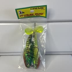 Creme Spoiler Shad 3" Swimbait FireTiger 2pk. - Thumbnail 1