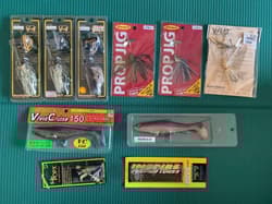 Megabass Raid Japan 77-PC Hard Lure & Spinnerbait Set New - Thumbnail 1