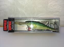Rapala Shad Rap SR9 Minnow Bait Lure, Used, Fishing Accessories - Thumbnail 1