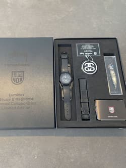 Ultra Rare Luminox Stussy Megabass Limited Edition Watch, 1000 pieces worldwide - Thumbnail 1