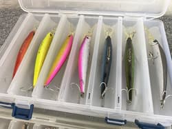52 piece set including Duo Tide Minnow Slim 140 FLYER and others, with case - Thumbnail 6
