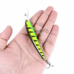 9pcs/set 12.5cm/11g Trolling Bait Minnow Fishing Lure Hook Bass Swimbait Wobbler - Thumbnail 4