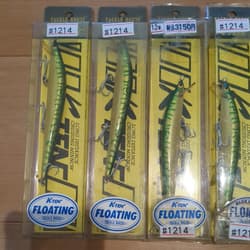un, wooden Tackle House K-TEN saltwater MKF125, set of 5. Saltwater lures, - Thumbnail 2