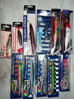 BlueBlue Blowin 140S Jerkbait Lure Lot DUO DAIWA New Unused Set - Thumbnail 1