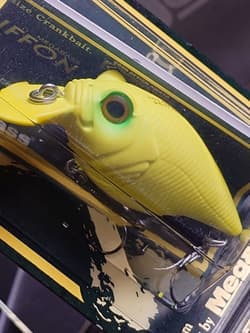 Megabass Griffon Winter 2005 Old Unopened Crankbait Bait, Black Bass - Thumbnail 4