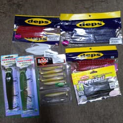 Fishing Lure deps Gary Yamamoto Soft Lure Set - Thumbnail 1