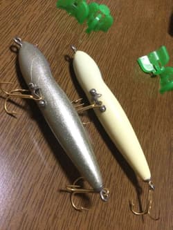 Hatley's Topwater Lures Set of 2 Madagascar Lizards, Unused, Rare - Thumbnail 3