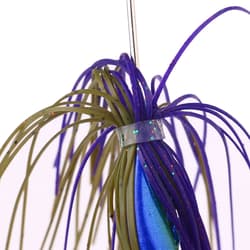 5PCS Spinnerbait Fishing Lure Buzzbait 22g Blade Bait Spoon Rubber Skirt Bass - Thumbnail 12