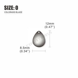 Tiny Colorado Blade 0 Silver  Hopper S Per Hedon Crapshooter Hellbender Water Do - Thumbnail 4