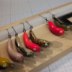 Handmade Snake Skin Crankbait Lure with Crank and Accessories - Thumbnail 5