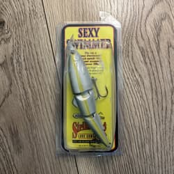 Discontinued Strike King Sexy Swimmer Jointed Swimbait- Sexy Blue Back Herring - Thumbnail 2