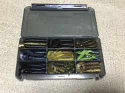 Bass fishing worm set, Gary Yamamoto 4 inch grub, imo, fl grub, rockfish - Thumbnail 1