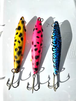 VINTAGE TUNA LURES - 3 DYNATROLL & ELIMINATOR - New Lot # 2 - Thumbnail 1