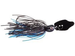(12) Strike King 5/8 Oz Thunder Cricket Bladed Vibrating Jigs Black Blue New - Thumbnail 2