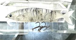 Madotachi Gimikin NEW JDM LOOK YOUTUBE Glide & Swimbait modes Shirasa Tiger NIP - Thumbnail 3