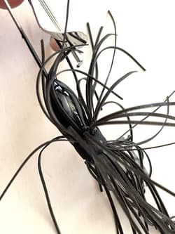 BUZZBAIT LURES Lot-4 Mixed Colors Bass Fishing w Hand-Made Cases Black Yellow - Thumbnail 13