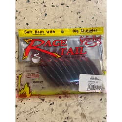 Strike King Rage Ned Cut-R Worm 3’’ Red Bug (9Pack) X 8Packs - Thumbnail 1