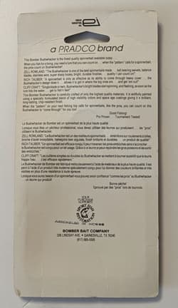 New 2 Official B.A.S.S. Spinnerbaits and Bomber Bushwhacker Spinnerbait Sealed - Thumbnail 8