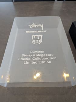 Ultra Rare Luminox Stussy Megabass Limited Edition Watch, 1000 pieces worldwide - Thumbnail 12