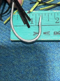 Large Original Chatterbait Black Green And Yellow Fishing Lure - Thumbnail 3