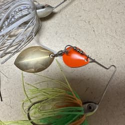 (Lot Of 3) Eco Pro TUNGSTEN Spinnerbaits And Buzzbait Custom Painted Blades - Thumbnail 3