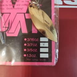 Megabass V-FLAT Spinnerbait HS New Bulk Deal, Collectible, Lightly Used - Thumbnail 4
