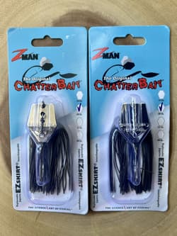 Z-man (Lot Of 2) Chatterbait Original, 3/8oz, Bass Fishing, Free Shipping! NWT! - Thumbnail 12
