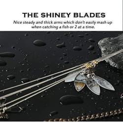 Compact Alabama Umbrella Rig with Stainless Steel Arms - Ideal for All Fishermen - Thumbnail 4