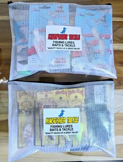 Kingfisher Tackle Pro Bass Fishing Bundle Kit NetBait Rapala Strike King Z-Man - Thumbnail 1