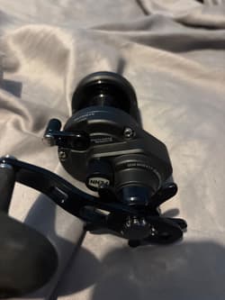 phantom 2 fishing real black and silver saltwater reel long casting inshore reel - Thumbnail 6