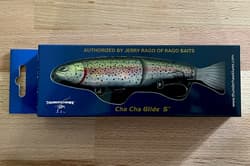 ThunderHawk Lures Cha Cha Glide Swimbait Glimmer Trout 5” 1.5 oz Slow Sinking - Thumbnail 6
