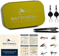 Fly Fishing Flies - Fly Fishing Accessories - Fishing Kit, Trout Lures, - Thumbnail 1