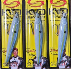 Ct. of 3 Strike King KVD 200 Series Suspending Medium Diving Jerkbait - 4.5 Inch - Thumbnail 2