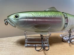 deps new SLIDE SWIMMER 175 ss #12 Rainbow Trout swimbait glidebait fishing lure - Thumbnail 3