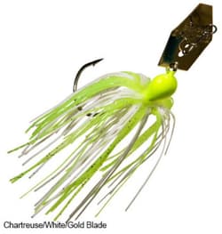Zman Chatterbait 1/4 oz Sinking Lure Chart White Gold (0259) - Thumbnail 5