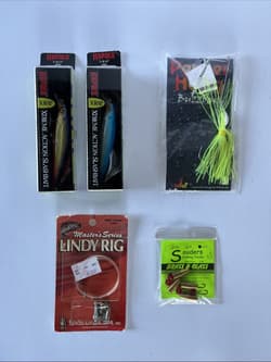 New Rapala X Rap Slashbait XR-10 Lures + Pepper Hawg Buzzbait  Lindy Rig - Thumbnail 1